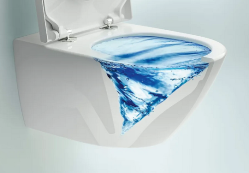 Villeroy & Boch Architectura kombipack fali wc Rimless TwistFlush öblítés, lassú záródású ülőkével, fehér 5684CL01