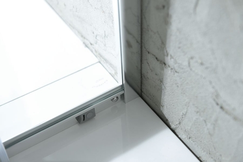 AQUALINE ARLETA íves zuhanykabin, 800x800mm, transzparent 4mm üveg HLS800Y