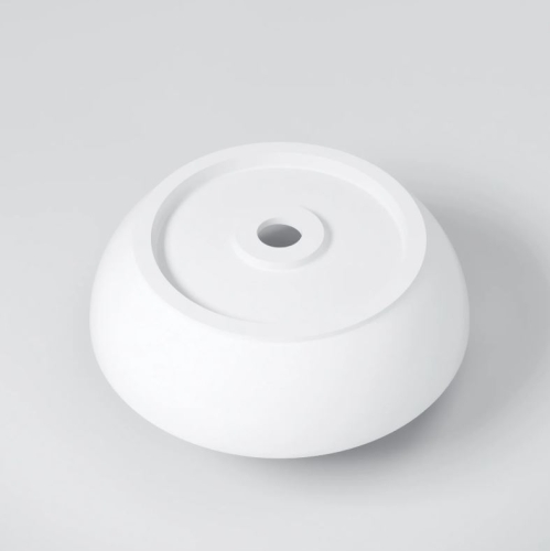 MARMY SOLIGO 40 cm pultra ültethető mosdó, matt fehér 30 1000 04 10 11