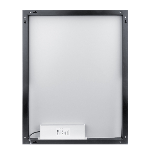 Roltechnik NIMCO 60x60 cm LED tükör, matt fekete ZPC 13066-90