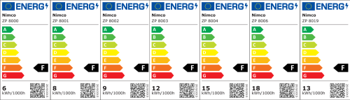 Roltechnik NIMCO 100x60 cm LED tükör ZP 8004