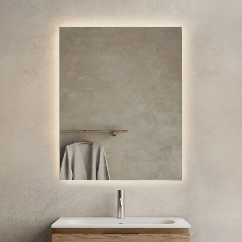 Marmy SECRET tükör 80 cm x 80 cm (LED 6000k, körbe hangulatvilágítás) 90 11 23 80 80 01