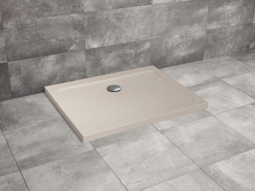 Radaway Doros Stone D 120x100 cm szögletes zuhanytálca, beige SDRD1210-01-84S