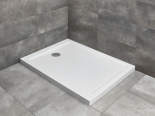 Radaway Doros F 100x70 cm szögletes zuhanytálca, fehér SDRF1070-01