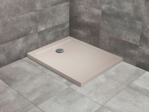 Radaway Doros Stone F 120x80 cm szögletes zuhanytálca, beige SDRF1280-01-84S