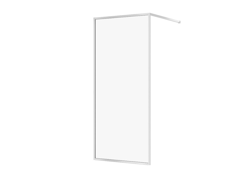 Cersanit Larga walk-in zuhanyfal 100 cm, króm S932-136