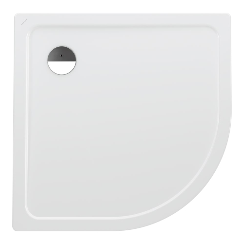 Laufen Platina 90x90 cm negyedköríves extra lapos zuhanytálca csúszásgátló felülettel, fehér H2150086000401