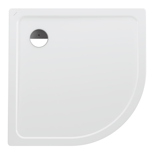 Laufen Platina 100x100 cm negyedköríves zuhanytálca, fehér H2150090000401