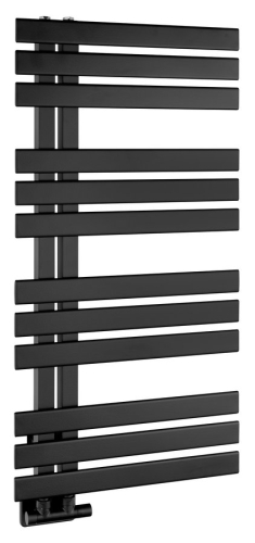 Sapho SILVANA 500x972 mm fürdőszobai radiátor, matt fekete IR164B