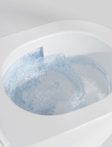 Sapho BRUCKNER GLANZ Vortex fali WC, fehér 201.336.4