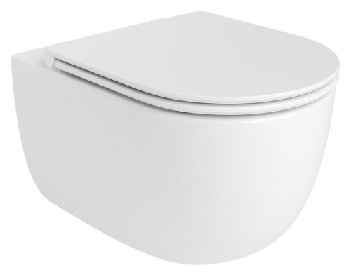 Sapho BRUCKNER GLANZ Vortex fali WC, fehér 201.336.4