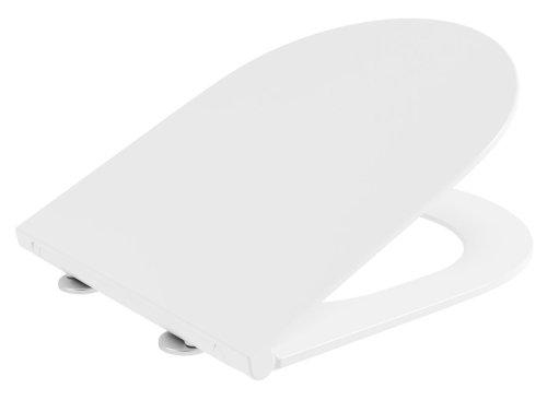 Sapho BRUCKNER GLANZ SLIM Soft Close WC-ülőke, fehér 201.526.4