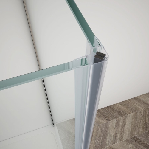 Sapho TRINITY CHROME 90x90 cm zuhanykabin transzparent üveggel, króm GT2290-90C-CH