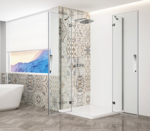 Sapho TRINITY CHROME 110x110 cm zuhanykabin transzparent üveggel, króm GT2211-11C-CH