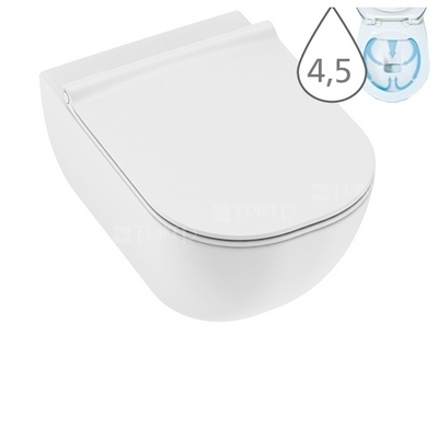 Jika Mio rimless fali wc, matt fehér H8207147570001