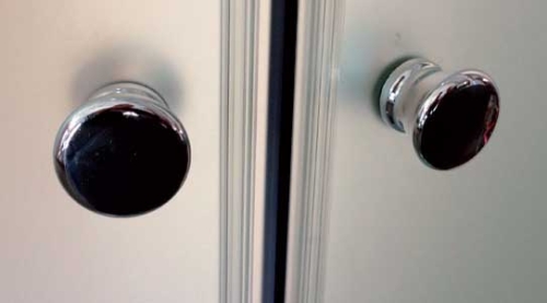 N-Smart Lotus Grad 90x90 cm-es negyedköríves zuhanykabin NWZK-LOG9090