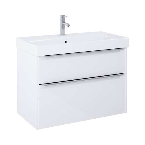 Jika Pure 80-as fürdőszobaszekrény mosdóval, fehér H40B2344025002
