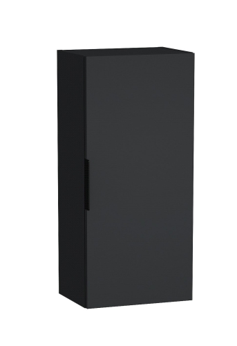 Jika Cube középmagas fürdőszoba szekrény, matt grafit H4537111763521