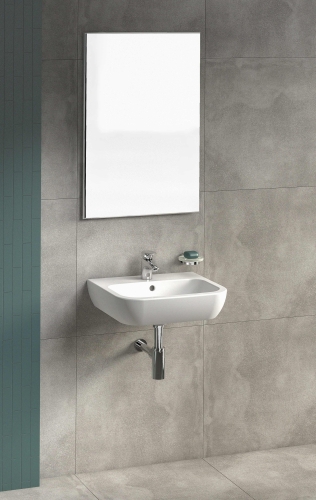 Jika Deep fali mosdó 50x45 cm gyerek dekorral, fehér H8103660001341