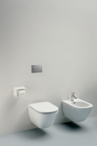 Laufen Lua rimless csendes öblítésű fali wc LCC felülettel, fehér H8210804000001
