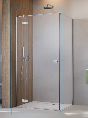 Radaway Fuenta KDJ 120 cm jobbos zuhanykabin ajtó, króm 1384042-01-01R