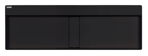 Deante Blur Gránit pultra tehető mosdókagyló lefolyófedéllel 120x40 cm, nero CQB_NU2S