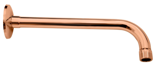 Rav Slezák 40 cm-es fali zuhanykar, szálcsiszolt rose gold  MD0150ZRK