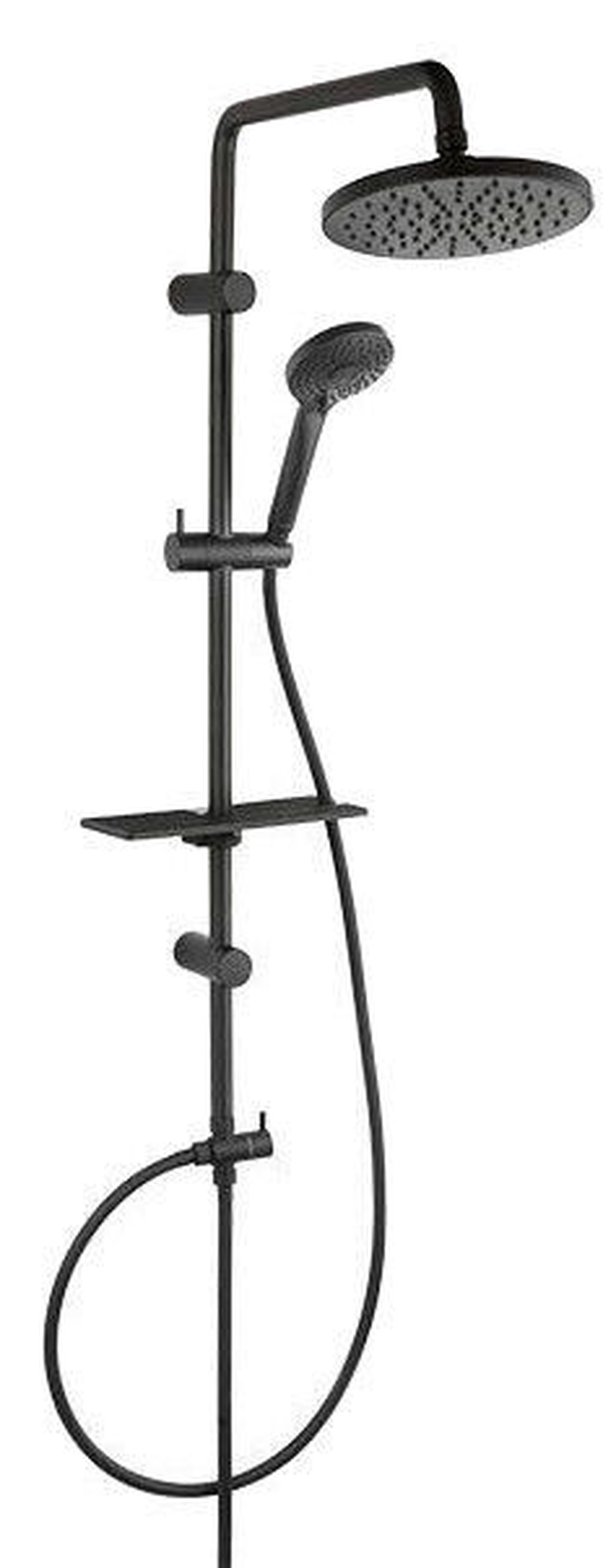 Ferro Matteo Pro zuhanyrendszer, matt fekete NP43-BL