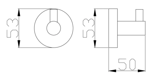 Rav Slezák akasztó, szálcsiszolt rose gold COA0100ZRK