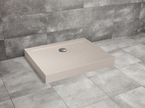 Radaway Doros Stone D 120x90 cm zuhanytálca előlappal, beige SDRD1290-05-84S