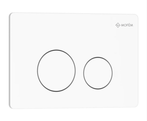 Mofém EVO 20 wc nyomólap, matt fehér 73501280W