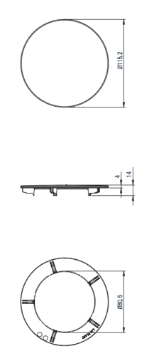 Deante lefolyófedél, mosogatóhoz, nero ZXY_N99M