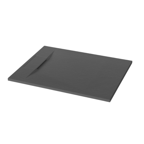 Invena ALVERO zuhanytálca SMC 90x100 cm, fekete AK-7C-910-H