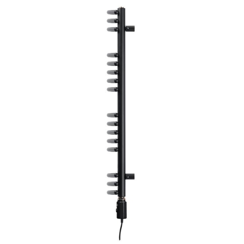 Radeco Sonia elektromos radiátor 1180x550 mm 600W-os, fekete A5-500/SEL