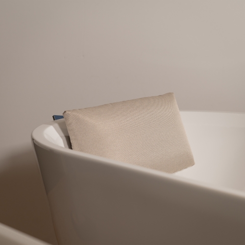 Riho univerzális fejpárna újságtartóval, bézs 220367