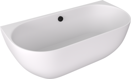 Sapho POLYSAN PAGODA 170x85 cm szabadon álló kád, matt fehér 72976MAT