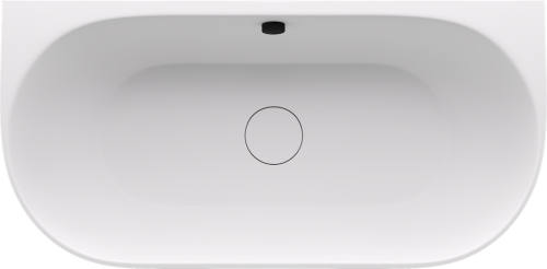 Sapho POLYSAN PAGODA 170x85 cm szabadon álló kád, matt fehér 72976MAT