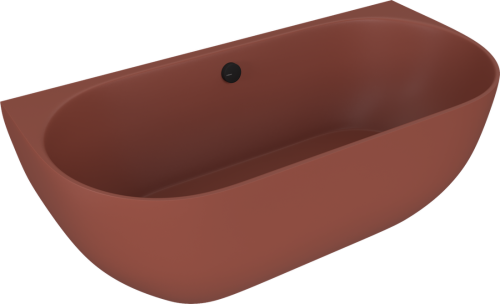 Sapho POLYSAN PAGODA 170x85 cm szabadon álló kád, matt barna 72976.71