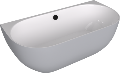 Sapho POLYSAN PAGODA 170x85 cm szabadon álló kád, fehér/matt szürke 72976.32