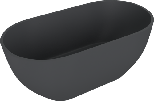 Sapho POLYSAN REDUTA 171x81 cm szabadon álló kád, matt antracit 71842.51