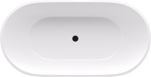 Sapho POLYSAN REDUTA 171x81 cm szabadon álló kád, fehér/matt szürke 71842.32