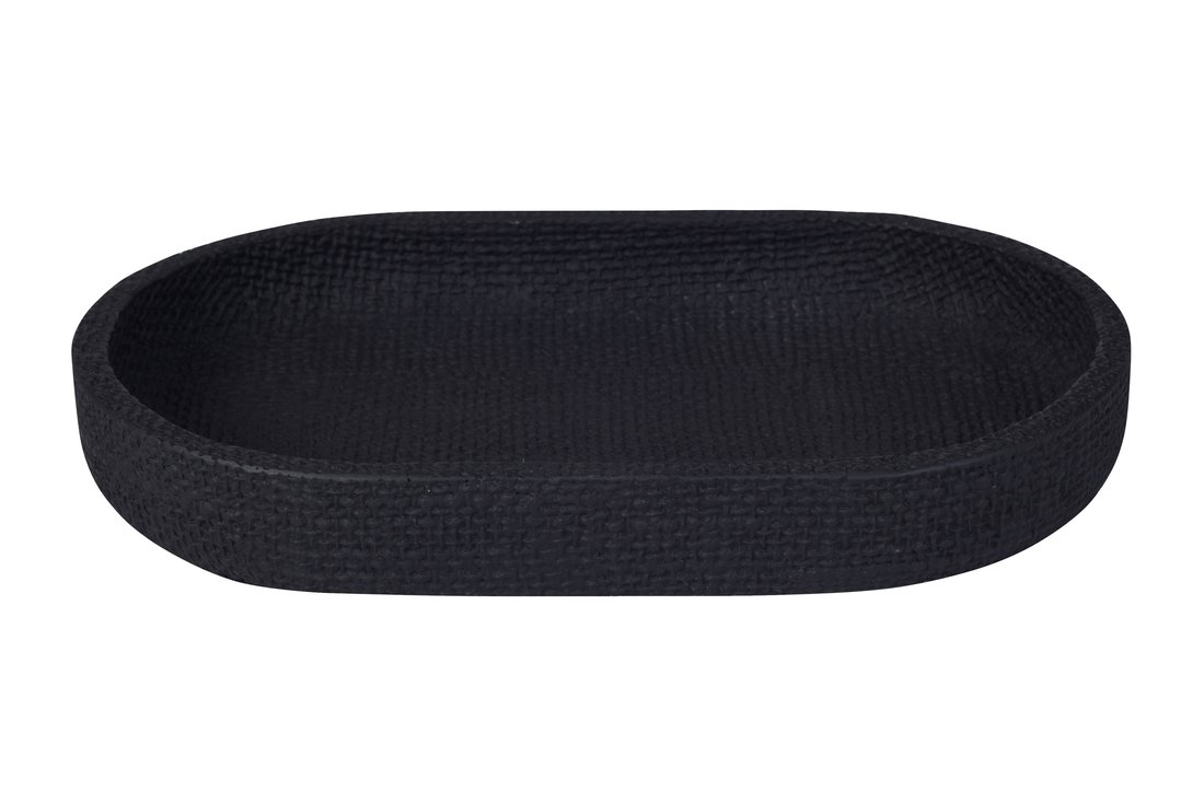 Sapho CRAFT szappantartó, fekete 8573