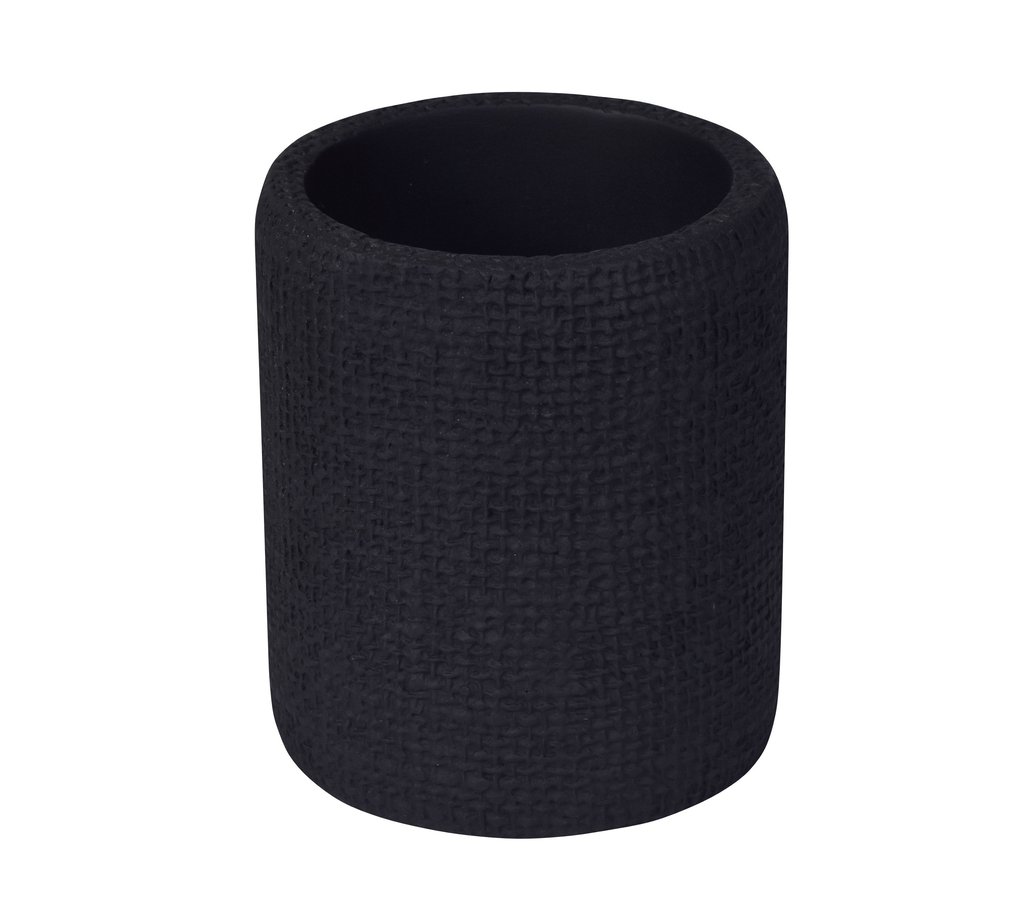 Sapho CRAFT álló fogkefetartó, fekete 8571