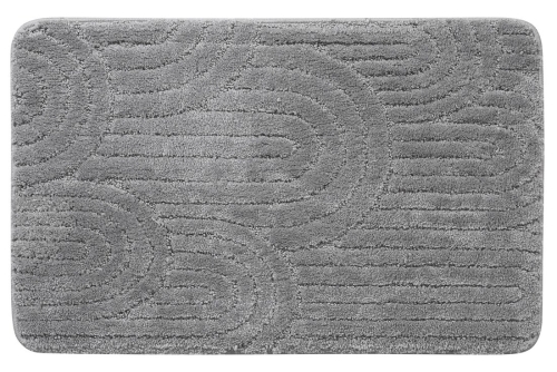 Sapho AQUALINE RIST 50x80 cm fürdőszobai kilépőszőnyeg, szürke NI8593