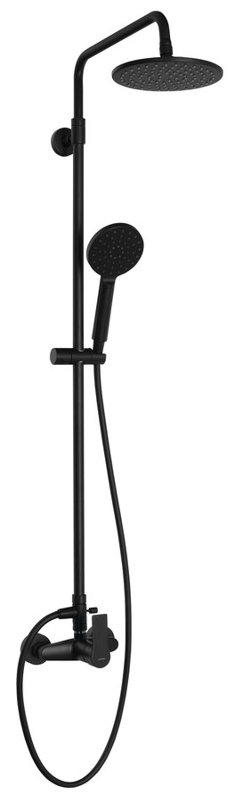 Sapho PAX zuhanyrendszer, matt fekete XA139/15