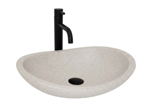 Rea Leona pultra ültethető mosdó, bézs REA-U3609