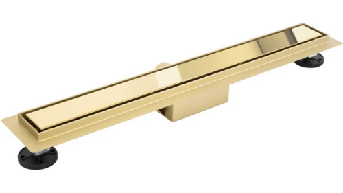 Rea Neox rozsdamentes acél zuhanyfolyóka 90 cm, fényes arany REA-G2564