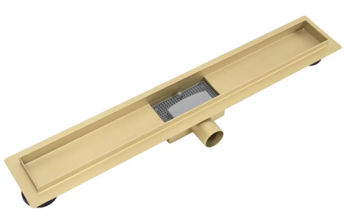 Rea Neox rozsdamentes acél zuhanyfolyóka 90 cm, fényes arany REA-G2564