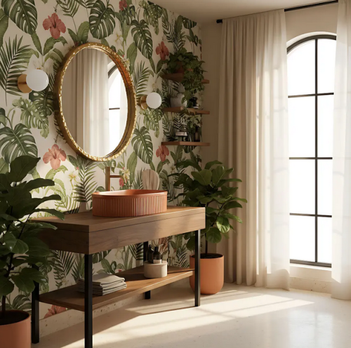 Rea Vanda pultra ültethető mosdó 49x31 cm, Cinnamon Matt REA-U6377