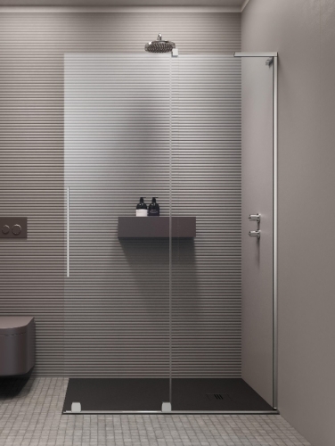 Radaway Furo SL DWJ 120 cm jobbos zuhanyajtó, króm 10306638-01-01R, 10110594-01-01